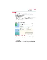 Предварительный просмотр 119 страницы Toshiba R930-Landis-PT331U-0J30D7G1 User Manual