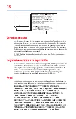 Preview for 18 page of Toshiba R930-SP3243KL (Spanish) Manual Del Usuario