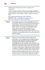 Preview for 30 page of Toshiba R930-SP3243KL (Spanish) Manual Del Usuario