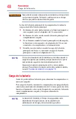 Preview for 48 page of Toshiba R930-SP3243KL (Spanish) Manual Del Usuario