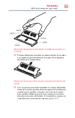 Preview for 55 page of Toshiba R930-SP3243KL (Spanish) Manual Del Usuario