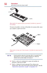 Preview for 56 page of Toshiba R930-SP3243KL (Spanish) Manual Del Usuario