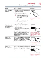 Preview for 79 page of Toshiba R930-SP3243KL (Spanish) Manual Del Usuario