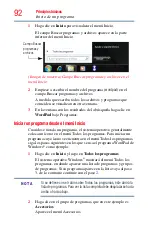 Preview for 92 page of Toshiba R930-SP3243KL (Spanish) Manual Del Usuario