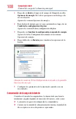 Preview for 108 page of Toshiba R930-SP3243KL (Spanish) Manual Del Usuario