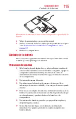 Preview for 115 page of Toshiba R930-SP3243KL (Spanish) Manual Del Usuario