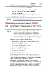 Preview for 141 page of Toshiba R930-SP3243KL (Spanish) Manual Del Usuario