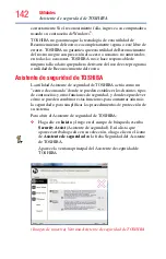 Preview for 142 page of Toshiba R930-SP3243KL (Spanish) Manual Del Usuario