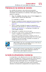 Preview for 173 page of Toshiba R930-SP3243KL (Spanish) Manual Del Usuario