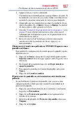 Preview for 187 page of Toshiba R930-SP3243KL (Spanish) Manual Del Usuario