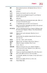 Preview for 213 page of Toshiba R930-SP3243KL (Spanish) Manual Del Usuario