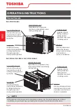 Предварительный просмотр 8 страницы Toshiba RAC-WK0512CMRC User Manual