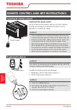 Preview for 24 page of Toshiba RAC-WK1513ESCWRU User Manual