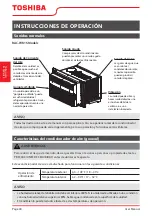 Preview for 40 page of Toshiba RAC-WK1513ESCWRU User Manual