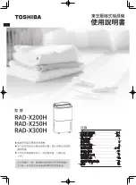 Toshiba RAD-X200H Instruction Manual preview