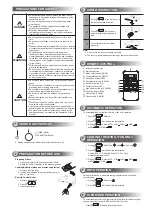 Предварительный просмотр 2 страницы Toshiba RAS-07 series Owner'S Manual
