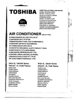 Toshiba RAS-07UA Installation Manual preview