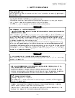 Предварительный просмотр 3 страницы Toshiba RAS-107SAV-E Service Manual