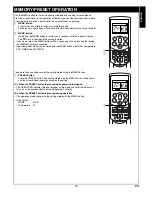 Предварительный просмотр 14 страницы Toshiba RAS-10JAVP-E Owner'S Manual