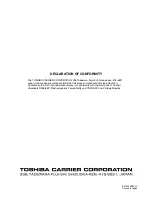 Предварительный просмотр 30 страницы Toshiba RAS-10JAVP-E Owner'S Manual