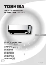 Предварительный просмотр 133 страницы Toshiba RAS-10N3AV2 Series Installation Manual