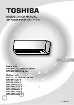 Preview for 144 page of Toshiba RAS-10N3AV2 Series Installation Manual