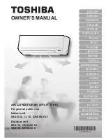 Toshiba RAS-10N3AV2 Series Owner'S Manual preview