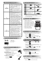 Предварительный просмотр 6 страницы Toshiba RAS-167SAV Series Owner'S Manual
