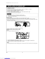 Предварительный просмотр 8 страницы Toshiba RAS-16SAVP-ND Installation Manual