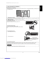 Предварительный просмотр 11 страницы Toshiba RAS-16SAVP-ND Installation Manual