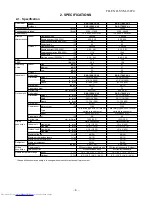 Предварительный просмотр 6 страницы Toshiba RAS-17EACV-UL Service Manual