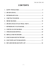 Preview for 2 page of Toshiba RAS-18N3ACV Series Service Manual