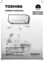 Toshiba RAS-18N3AV Series Owner'S Manual preview