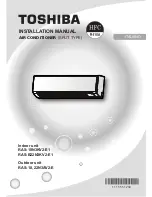 Preview for 34 page of Toshiba RAS-18N3AV2 Series Installation Manual