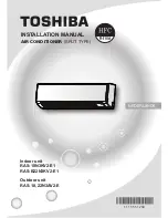 Preview for 133 page of Toshiba RAS-18N3AV2 Series Installation Manual