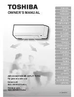 Preview for 1 page of Toshiba RAS-18N3AV2 Series Owner'S Manual