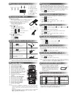 Предварительный просмотр 8 страницы Toshiba RAS-18N3AV2 Series Owner'S Manual