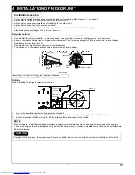 Предварительный просмотр 9 страницы Toshiba RAS-18PAVP-E Installation Manual