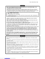 Предварительный просмотр 4 страницы Toshiba RAS-18PAVSG-E Service Manual