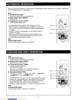 Предварительный просмотр 11 страницы Toshiba RAS-18UA-E Owner'S Manual