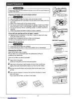 Предварительный просмотр 20 страницы Toshiba RAS-18UA-E Owner'S Manual