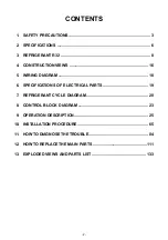 Preview for 2 page of Toshiba RAS-25J2A VSG-ND1 Service Manual