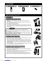 Предварительный просмотр 4 страницы Toshiba RAS-3M23GACV-E
RAS-4M27GACV-E Owner'S Manual