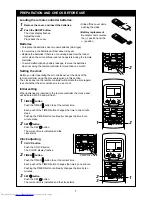 Предварительный просмотр 10 страницы Toshiba RAS-3M23GACV-E
RAS-4M27GACV-E Owner'S Manual