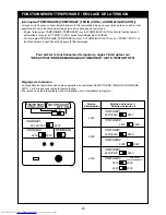 Предварительный просмотр 28 страницы Toshiba RAS-3M23GACV-E
RAS-4M27GACV-E Owner'S Manual