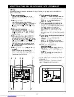 Предварительный просмотр 30 страницы Toshiba RAS-3M23GACV-E
RAS-4M27GACV-E Owner'S Manual