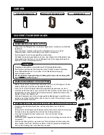 Предварительный просмотр 46 страницы Toshiba RAS-3M23GACV-E
RAS-4M27GACV-E Owner'S Manual