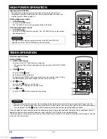 Предварительный просмотр 18 страницы Toshiba RAS-3M23GACV-E Owner'S Manual