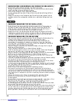 Предварительный просмотр 52 страницы Toshiba RAS-3M23GACV-E Owner'S Manual