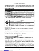 Предварительный просмотр 3 страницы Toshiba RAS-3M26GAV-E1 Service Manual